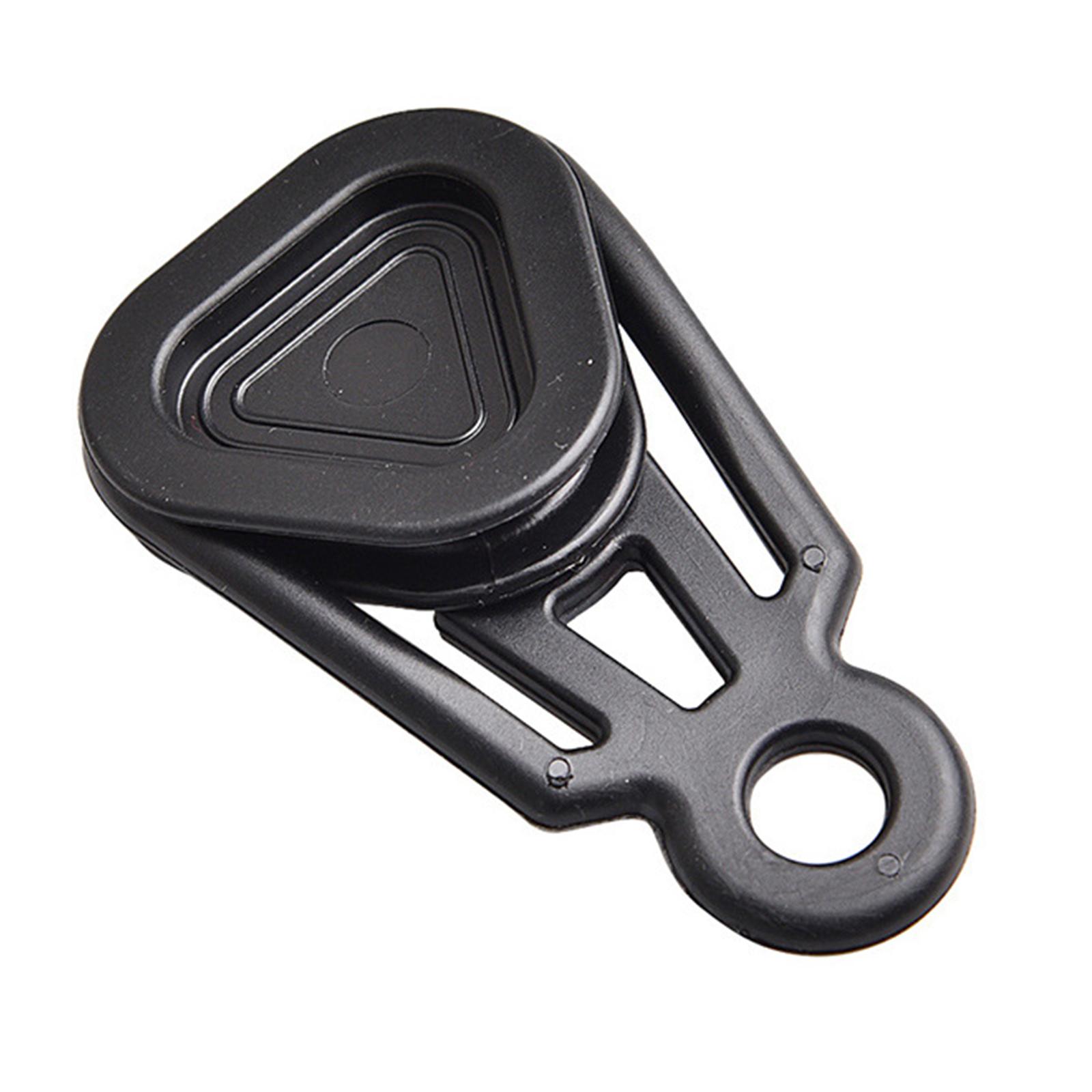 Cheap Goat Tents Outdoor Camping Tent Clip ABS Material Heavy Duty Wind Point Pull Clamp Part Color Rope Clip Hook 2 Awning Windproof Tent U3Y3   